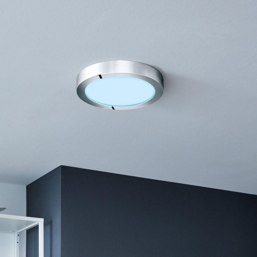 Eglo - Iluminação de teto LED RGB com regulação FUEVA-C LED/21W/230V