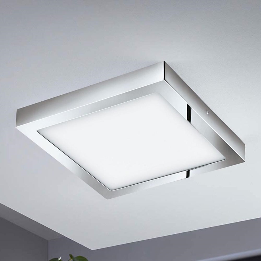 Eglo - Iluminação de teto LED RGBW com regulação FUEVA-C LED/21W/230V Bluetooth