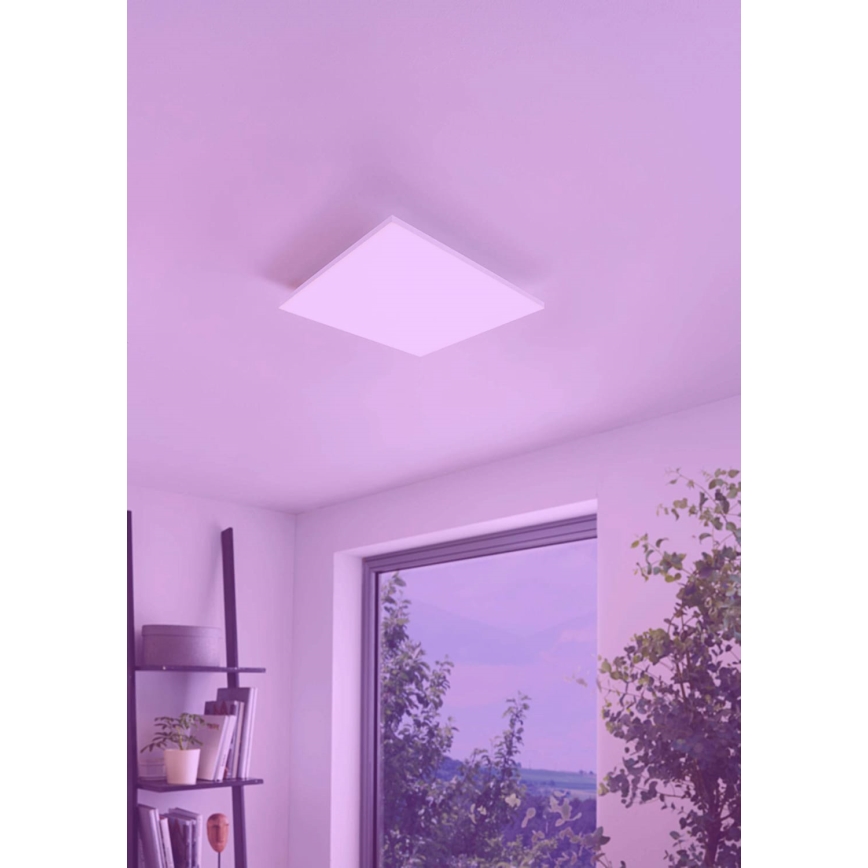 Eglo - Iluminação de teto LED RGB com regulação TURCONA-C LED/15W/230V + comando