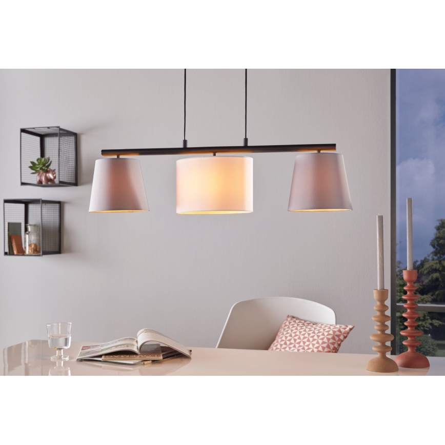 Eglo - Candelabro num fio 3xE14/25W/230V
