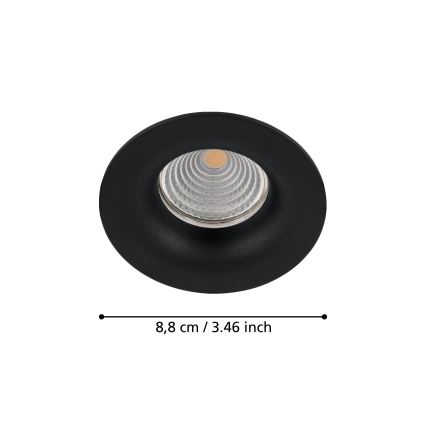 Eglo - Foco de encastrar LED com regulação LED/6W/230V