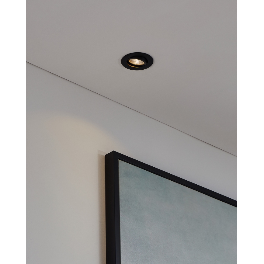 Eglo - Iluminação de teto embutida LED com regulação LED/6W/230V