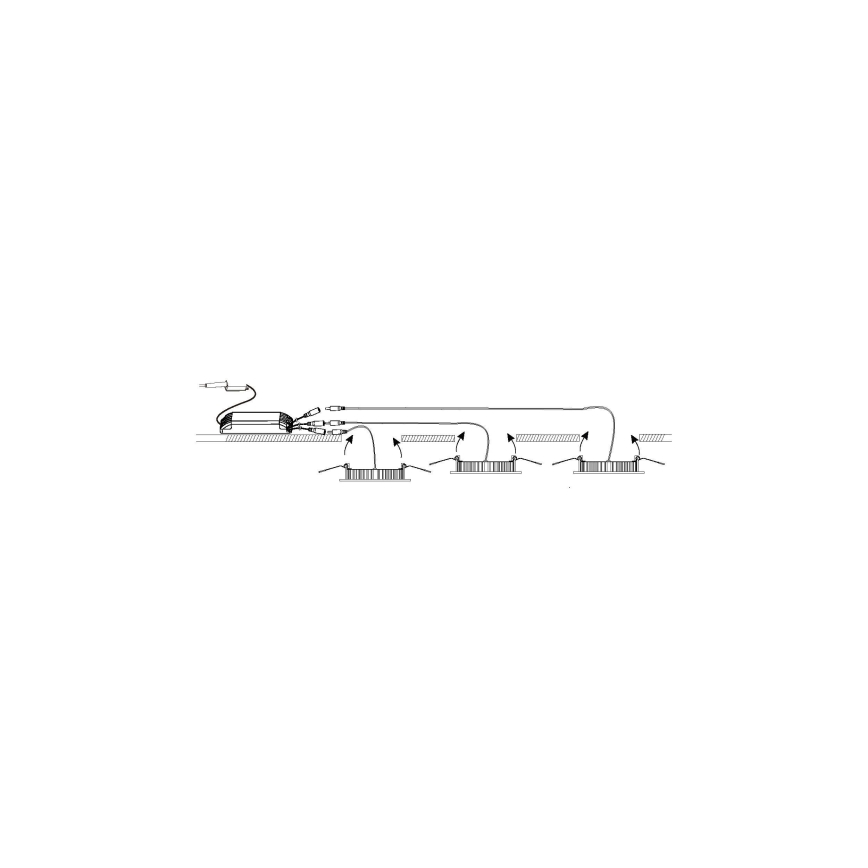 Eglo 98632 - CONJUNTO 3x Focos de encastrar LED FUEVA 3xLED/5W/230V
