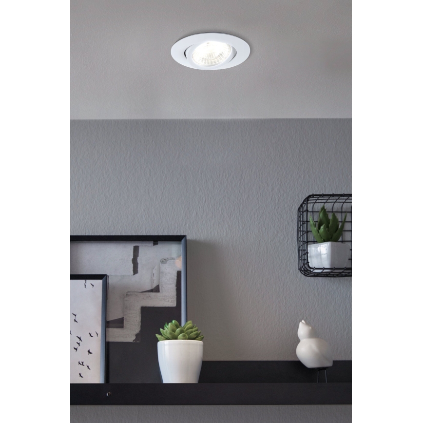 Eglo - Foco de encastrar LED 1xGU10/5W/230V