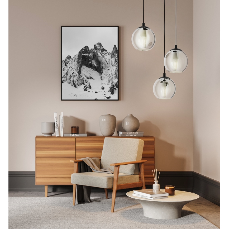 Eglo 98653 - Candelabro num fio ARISCANI 3xE27/40W/230V