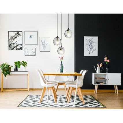 Eglo 98653 - Candelabro num fio ARISCANI 3xE27/40W/230V