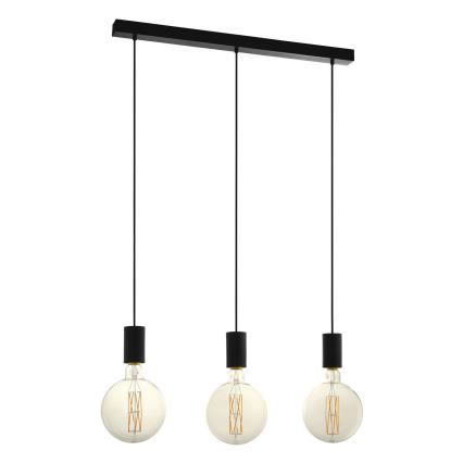 Eglo - Candelabro num fio 3xE27/40W/230V