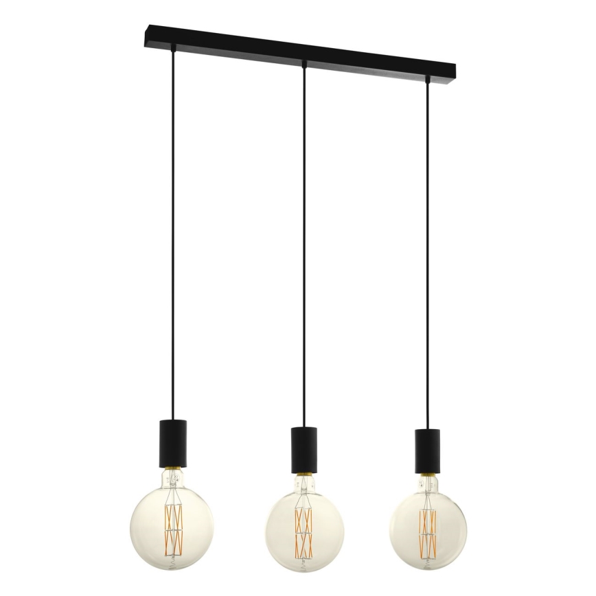 Eglo - Candelabro num fio 3xE27/40W/230V