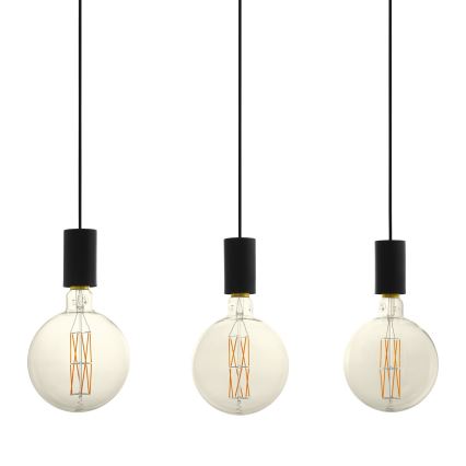 Eglo - Candelabro num fio 3xE27/40W/230V