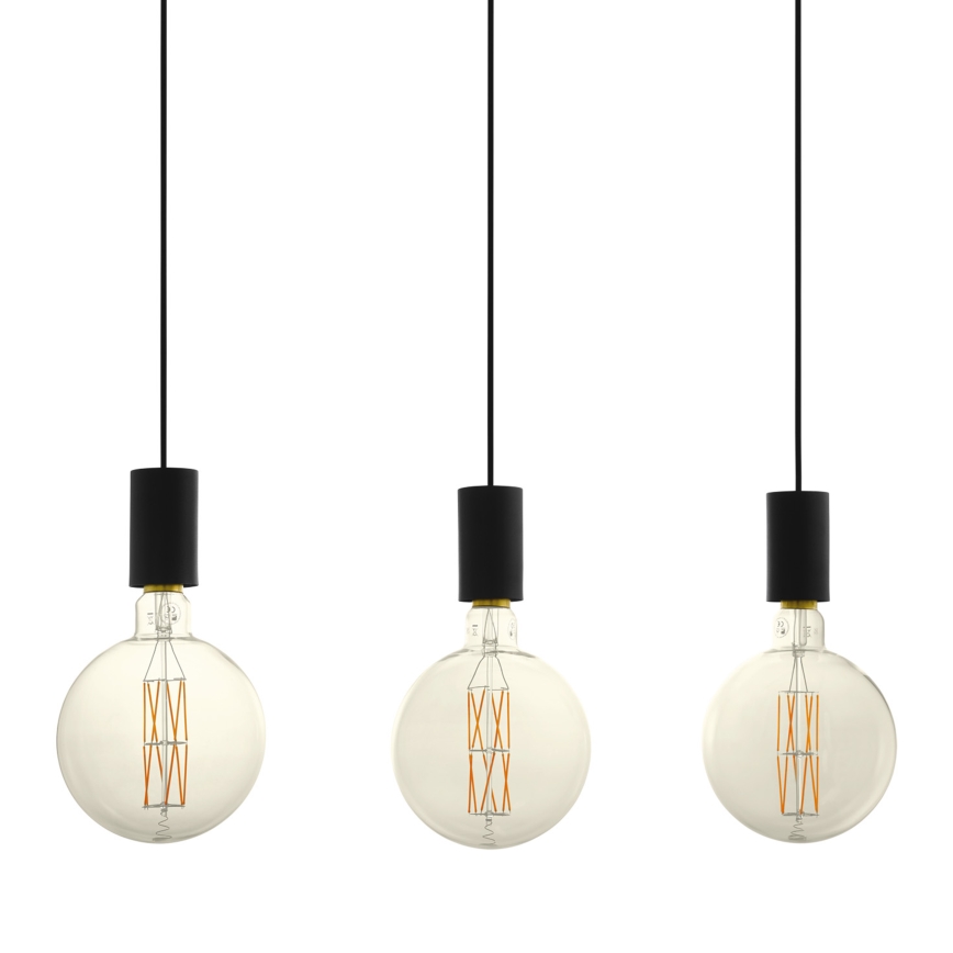 Eglo - Candelabro num fio 3xE27/40W/230V