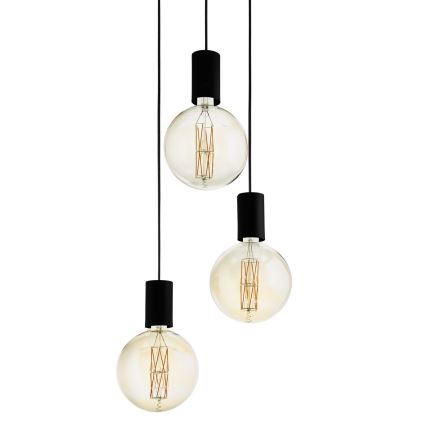 Eglo - Candelabro num fio 3xE27/40W/230V