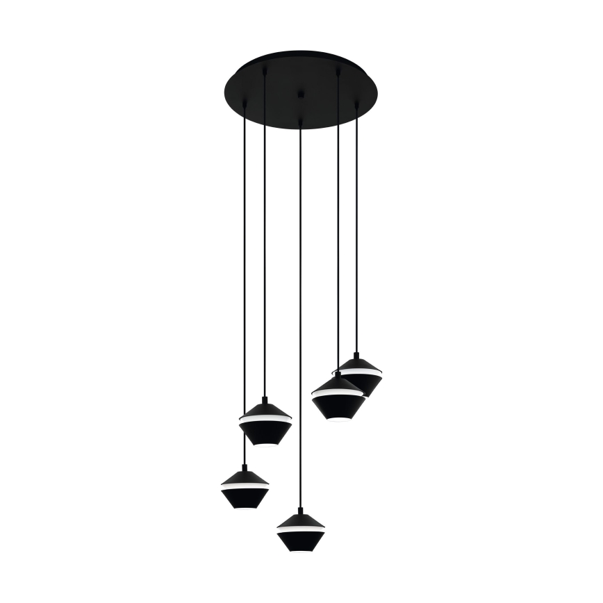 Eglo - Candelabro num fio LED 5xGU10/5W/230V