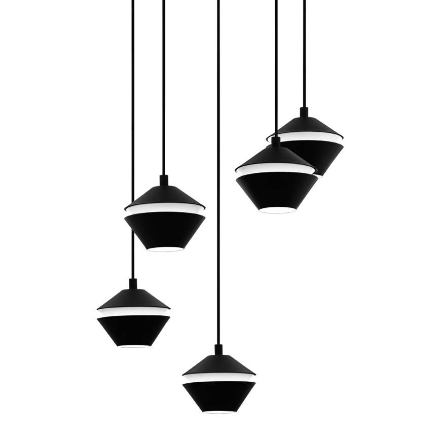 Eglo - Candelabro num fio LED 5xGU10/5W/230V