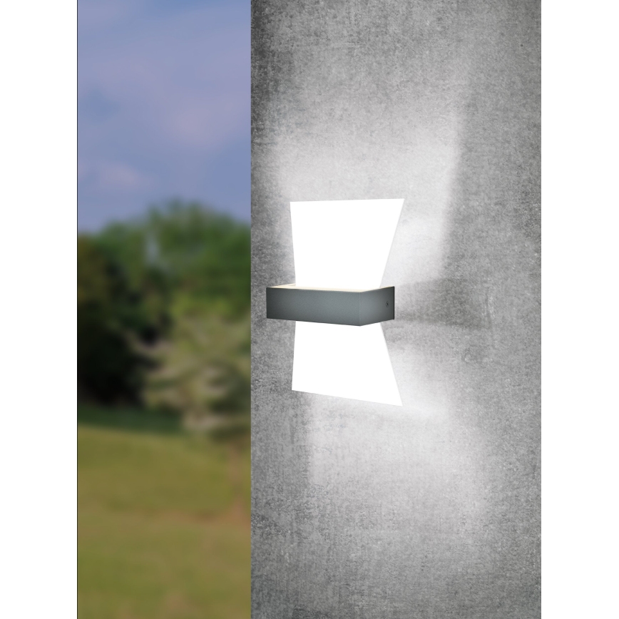 Eglo - Luz de parede LED de exterior LED/4,8W/230V IP44