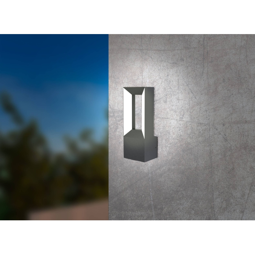 Eglo - Iluminação de parede exterior LED 2xLED/5W/230V IP44