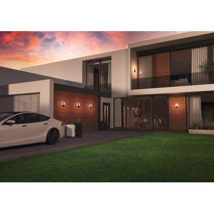Eglo - Iluminação exterior LED com sensor 2xLED/5W/230V IP44