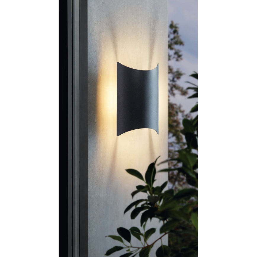 Eglo - Luz de parede LED de exterior LED/10W/230V IP44