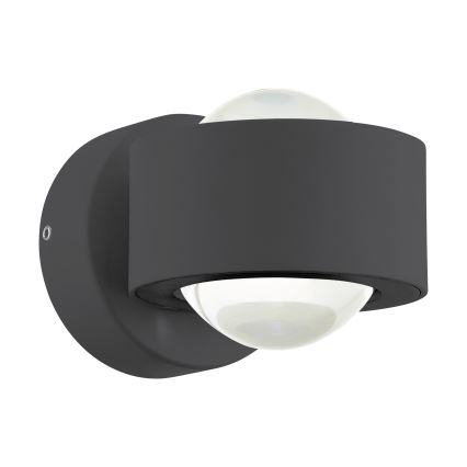 Eglo - Luz de parede LED de exterior 2xLED/2W/230V IP44