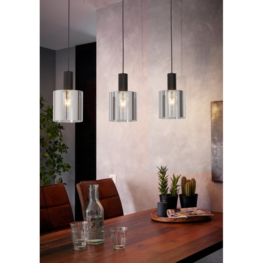 Eglo - Candelabro num fio 3xE27/40W/230V