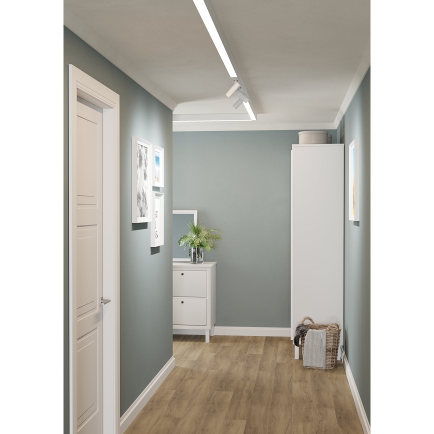Eglo - Capa para sistema de carril 28,5 cm branco