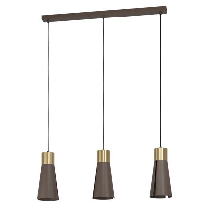 Eglo - Candelabro suspenso LED 3xGU10/4,5W/230V