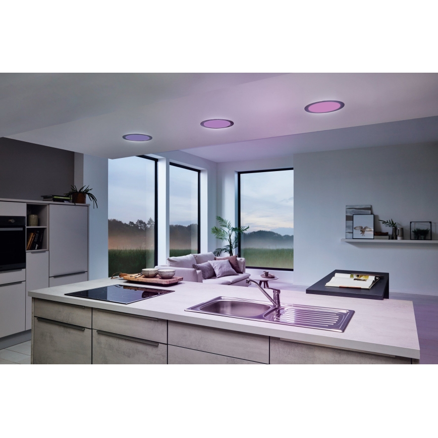 Eglo - Iluminação de casa de banho LED com regulação LED/16,5W/230V IP44 ZigBee