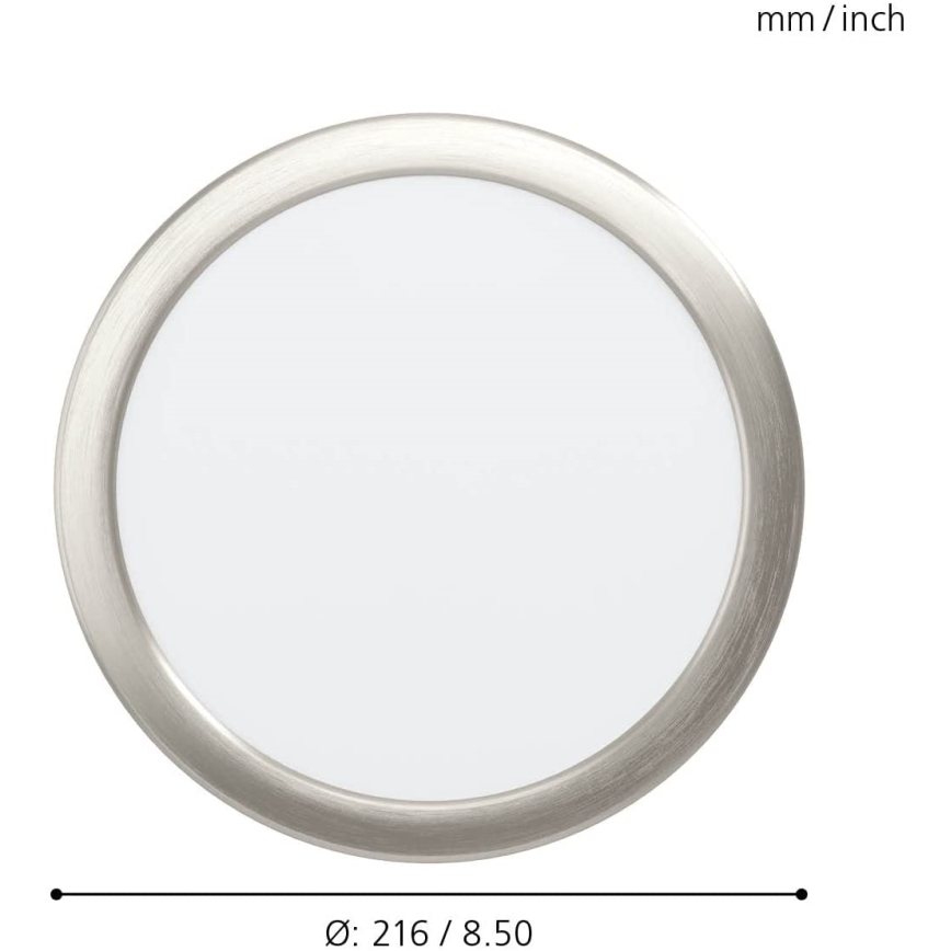 Eglo - Iluminação de casa de banho LED com regulação LED/16,5W/230V IP44 ZigBee