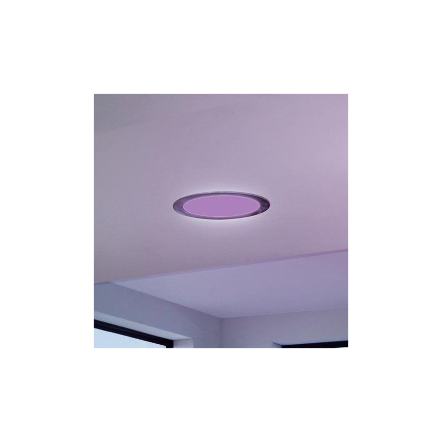 Eglo - Luminária de embutir para casa de banho LED regulável LED/16,5W/230V IP44 ZigBee