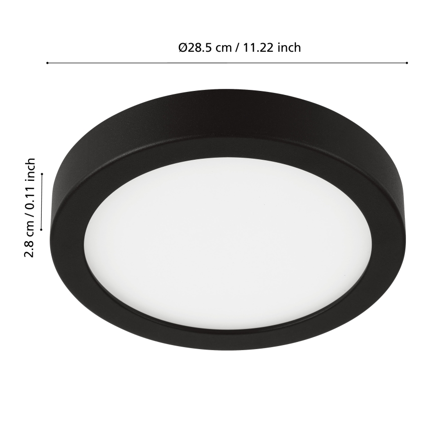 Eglo - Iluminação de casa de banho LED com regulação LED/19,5W/230V IP44 ZigBee