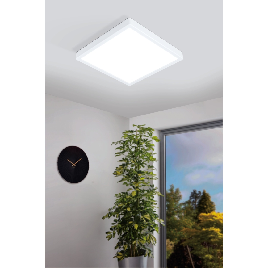 Eglo - Iluminação de teto de casa de banho LED com regulação LED/19,5W/230V 2700-6500K IP44 ZigBee