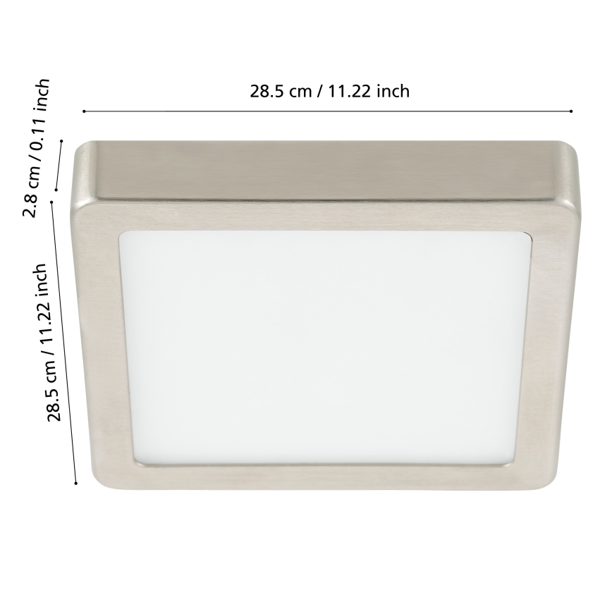 Eglo - Iluminação de casa de banho LED com regulação LED/19,5W/230V 2700-6500K IP44 ZigBee