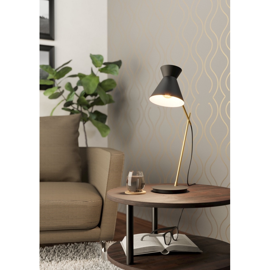Eglo - Candeeiro de mesa 1xE27/10W/230V