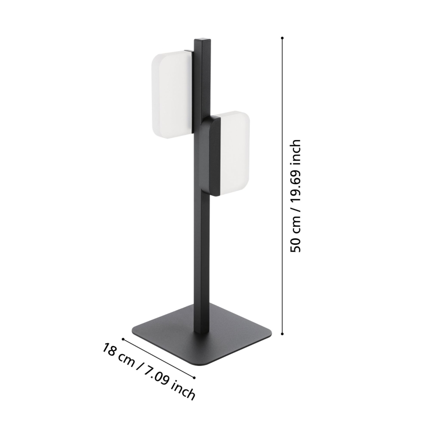 Eglo - Candeeiro de mesa LED 2xLED/4,5W/230V
