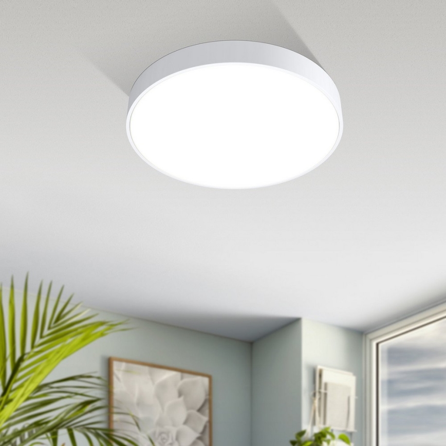 Eglo - Luz de teto LED de escurecimento LED/18W/230V + RC