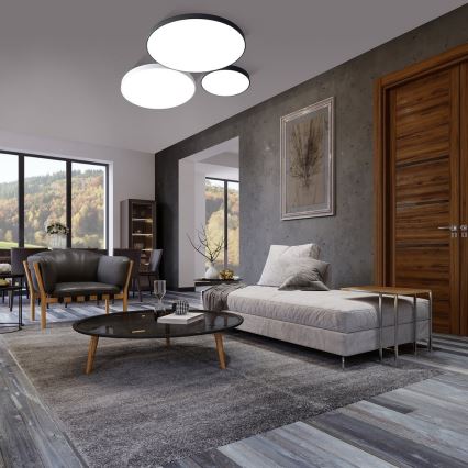 Eglo - Luz de teto com escurecimento LED LED/36W/230V + RC