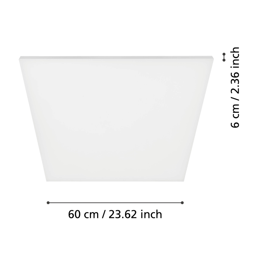 Eglo - Luz de teto LED LED/33W/230V