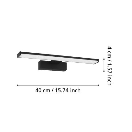 Eglo - Iluminação de espelho para casa de banho LED LED/7,4W/230V 4000K 40 cm IP44