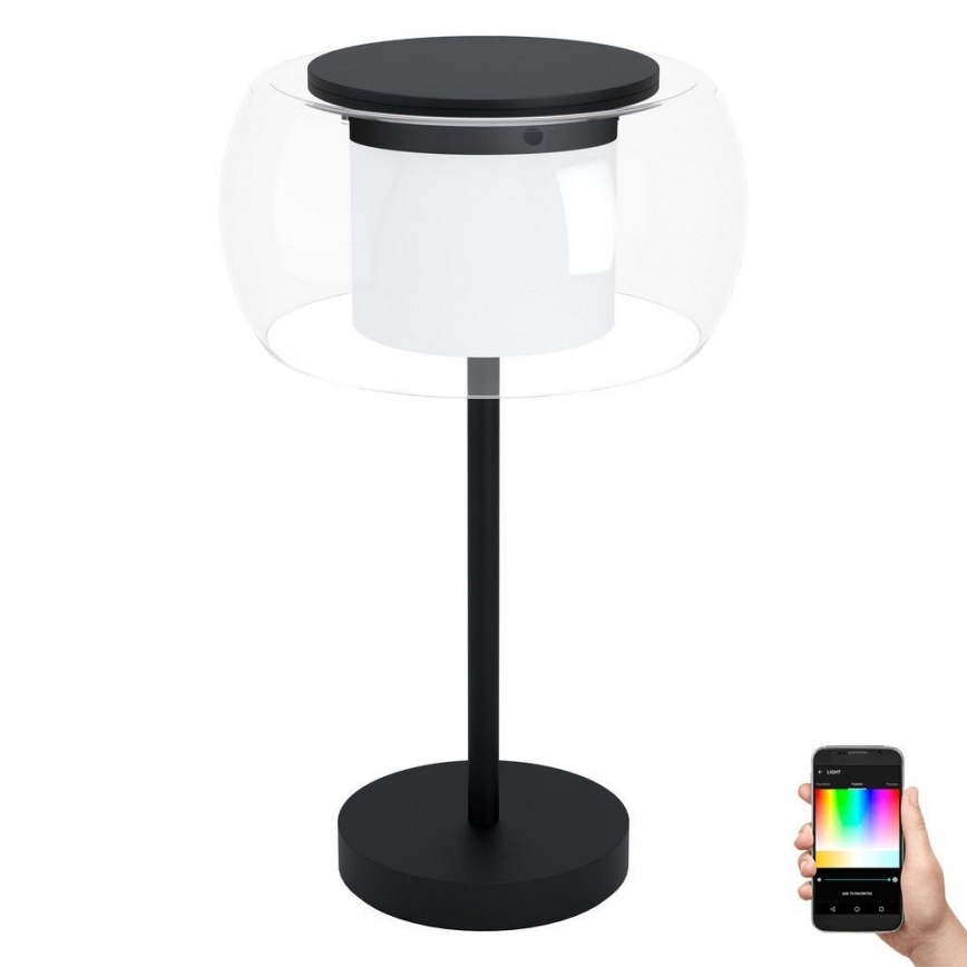 Eglo - Candeeiro de mesa LED RGB com regulação BRIAGLIA-C LED/15W/230V