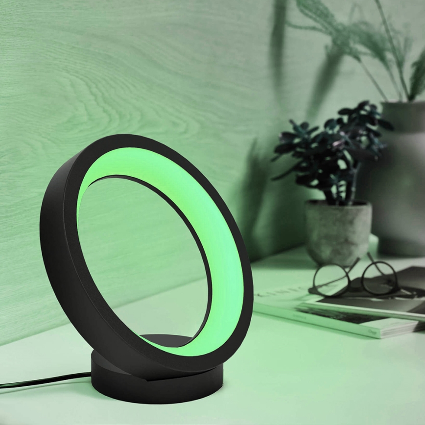 Eglo - Candeeiro de mesa LED RGB com regulação MARGHERA-C LED/16W/230V