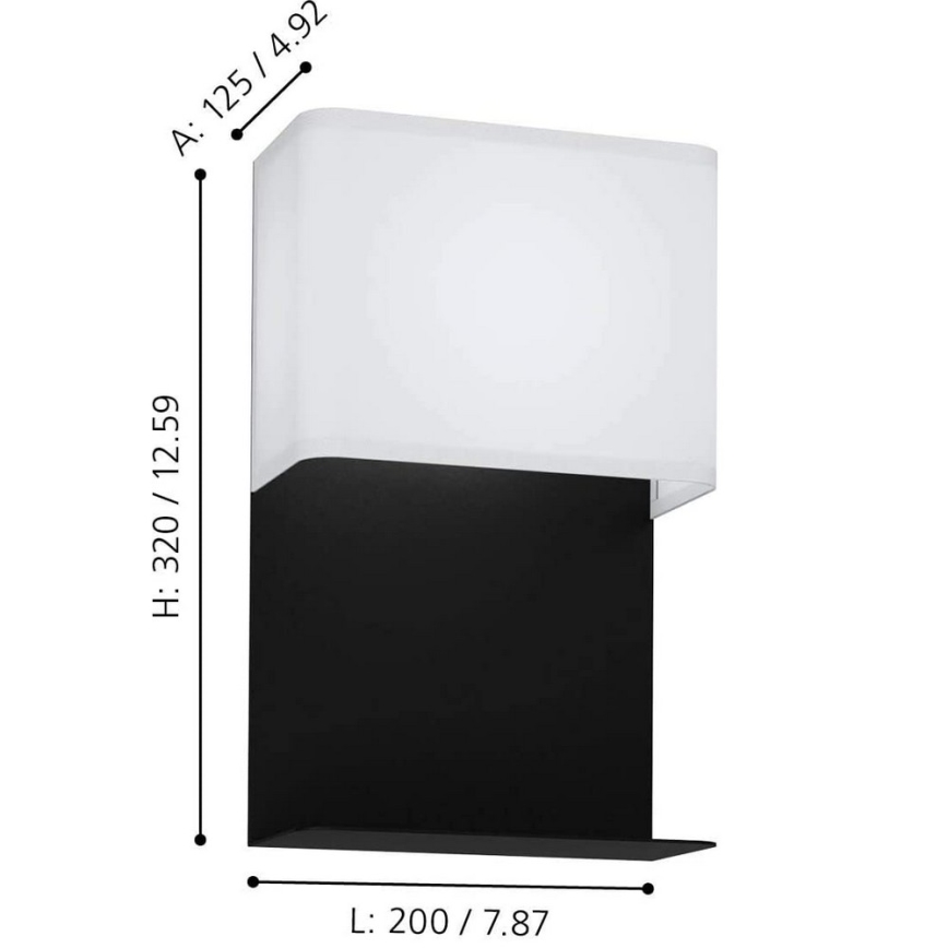 Eglo - Luz de parede LED LED/5,4W/230V