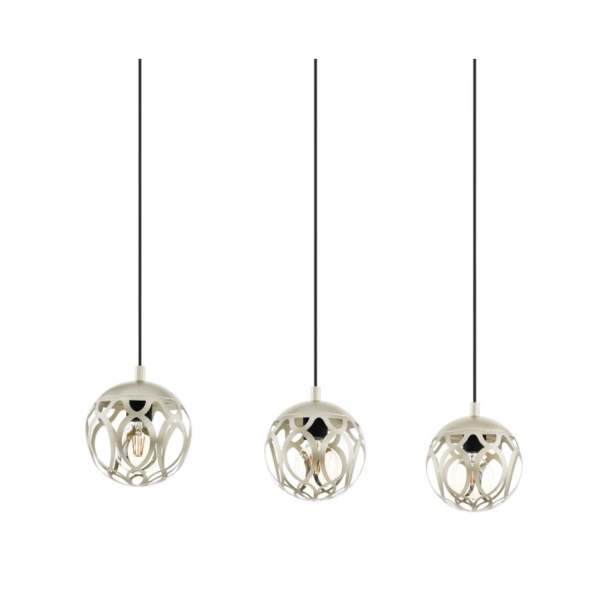 Eglo - Candelabro num fio 3xE27/60W/230V