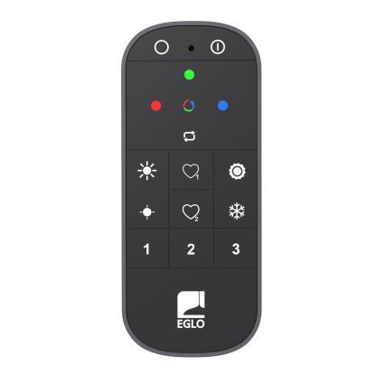 Eglo - Controlo remoto 2xAAA Bluetooth ZigBee