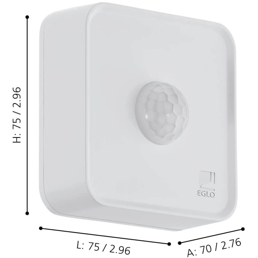 Eglo - Sensor exterior Tuya IP44 ZigBee