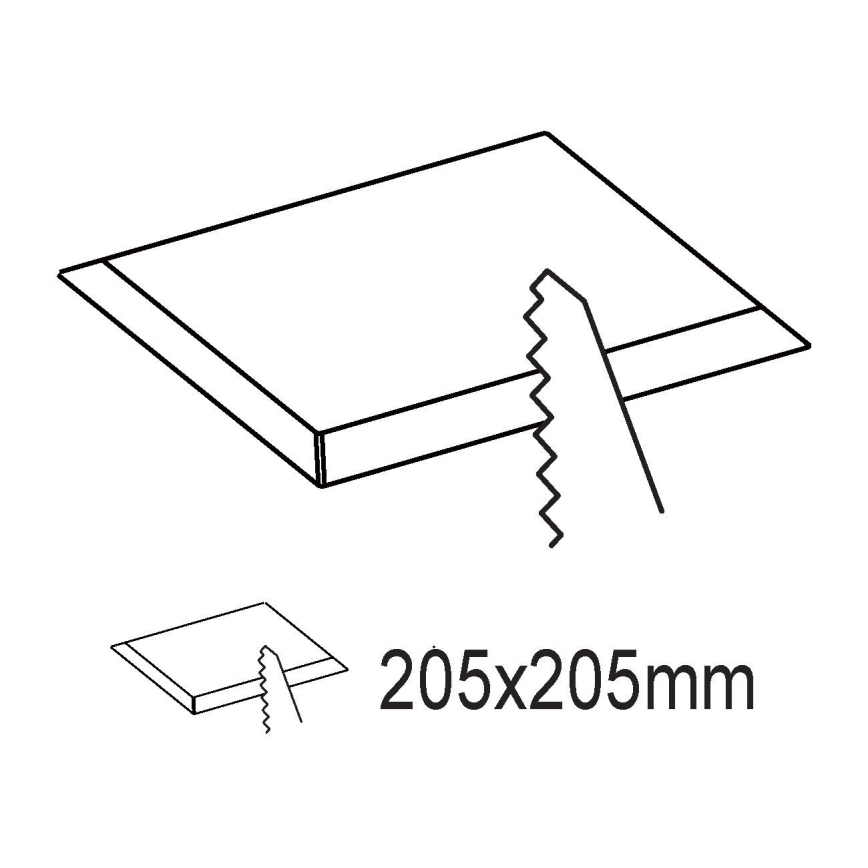 Eglo - Foco de encastrar LED LED/16,5W/230V