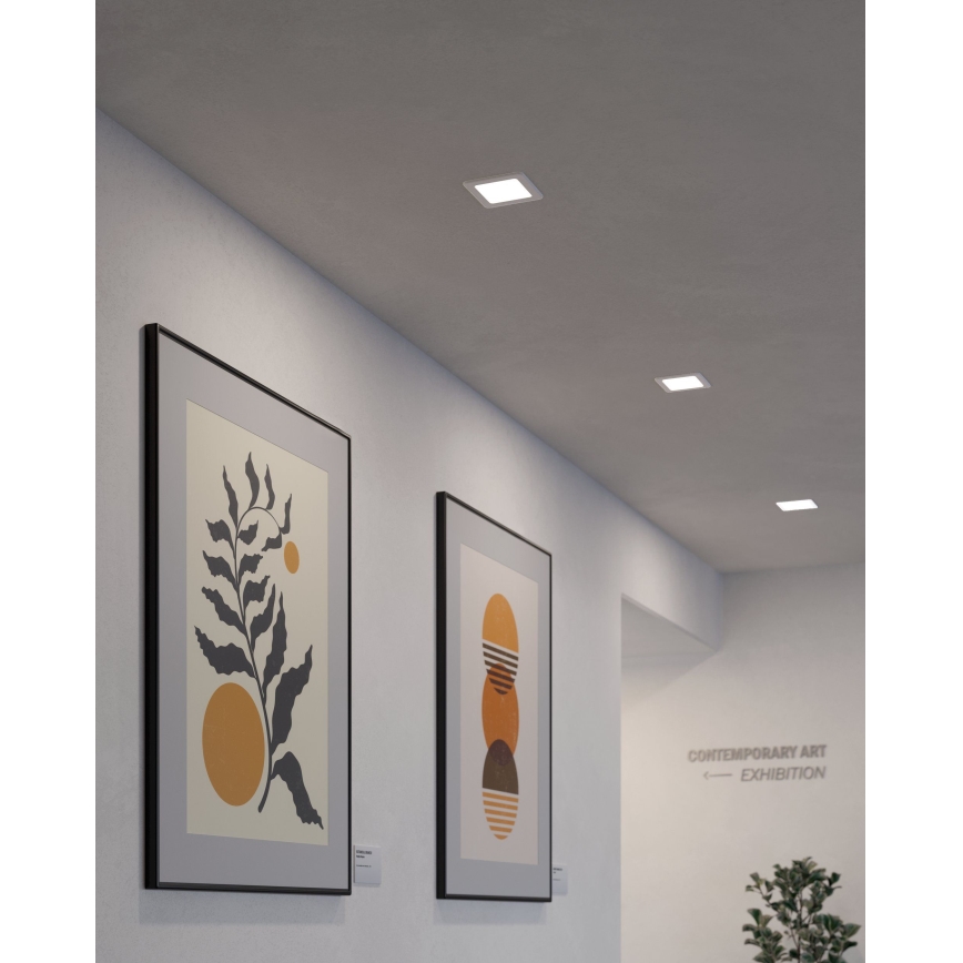 Eglo - Luminária LED de embutir/5,5W/230V 11,7x11,7 cm