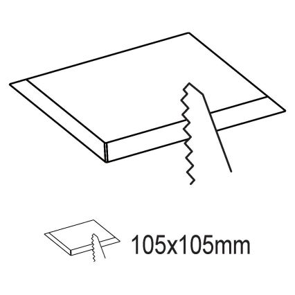 Eglo - Luminária LED de embutir/5,5W/230V 11,7x11,7 cm
