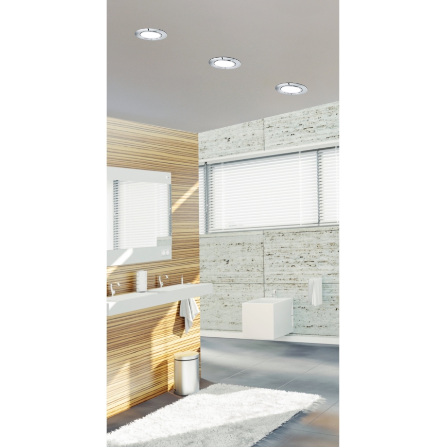 Eglo - Foco de encastrar LED de casa de banho LED/2,7W/230V IP44