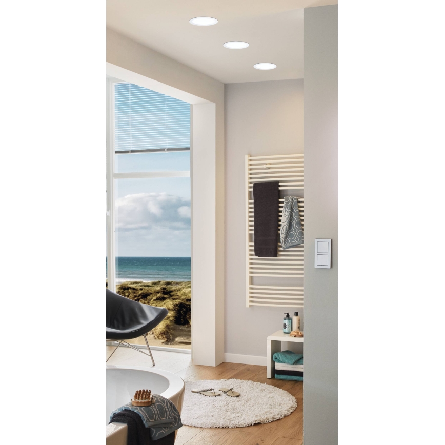 Eglo - Foco de encastrar LED de casa de banho LED/10,5W/230V IP44