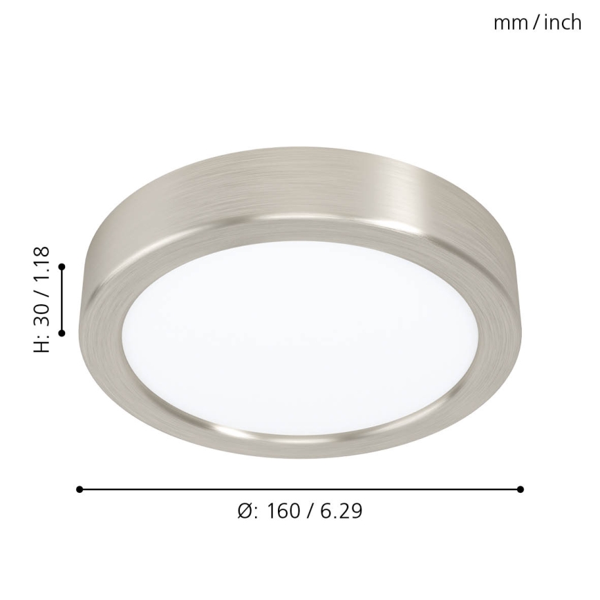 Eglo - Luz de teto LED LED/10,5W/230V