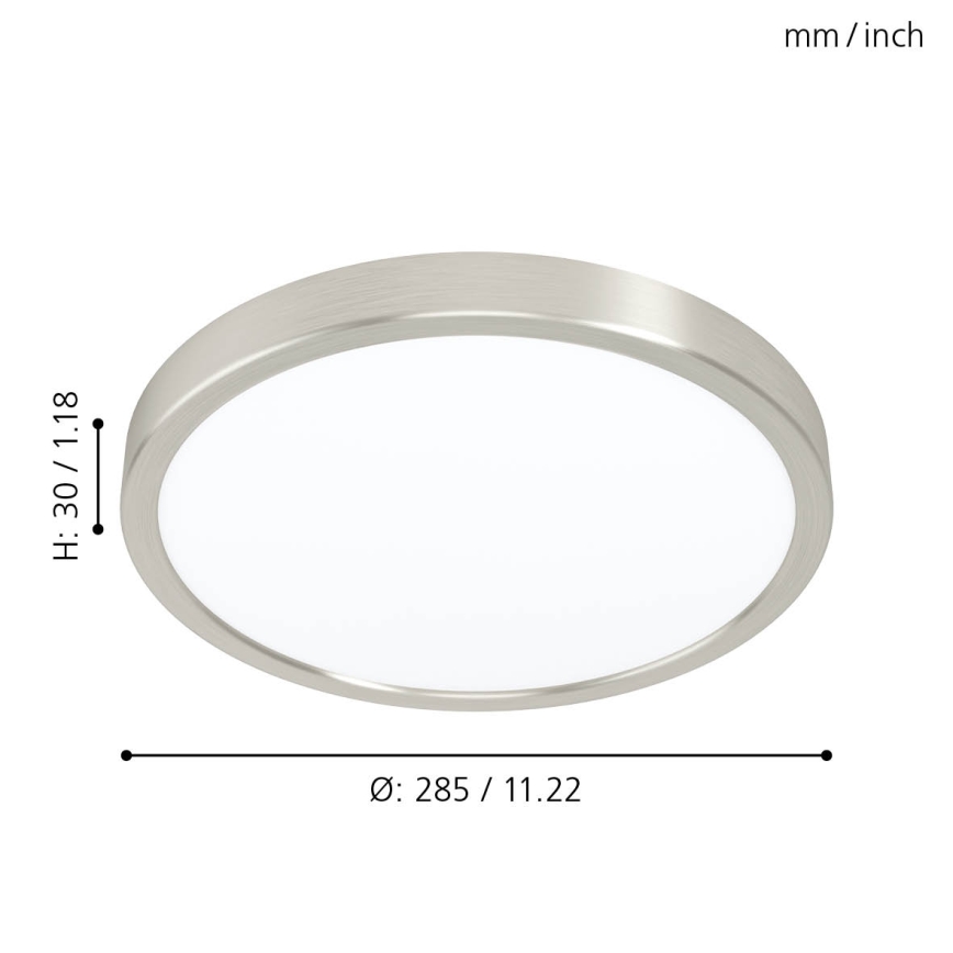 Eglo - Luz de teto LED LED/20W/230V